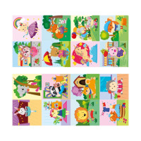 Дитяча розмальовка "Милі улюбленці" РМ-68-03 16 наліпок