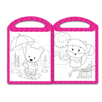 Дитяча розмальовка "Милі улюбленці" РМ-68-03 16 наліпок