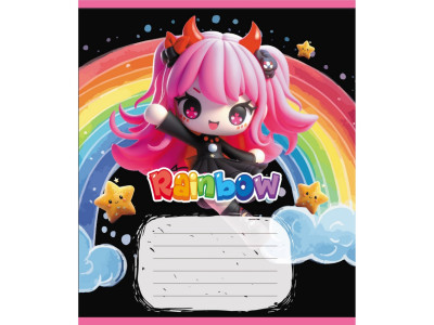 Зошит учнівський "Куромі" 012-520064L-2 в лінію 12 аркушів Зошит учнівський "Куромі" 012-520064L-2 в лінію 12 аркушів