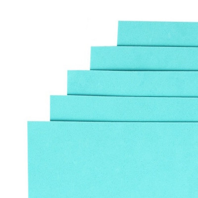 Фоаміран для творчості А4 15A4-7043 бірюзовий 15 мм 10 аркушів