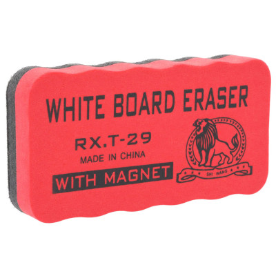 Губка для дошки магнітна SMART Т29 105 х5 5х2 см Червоний