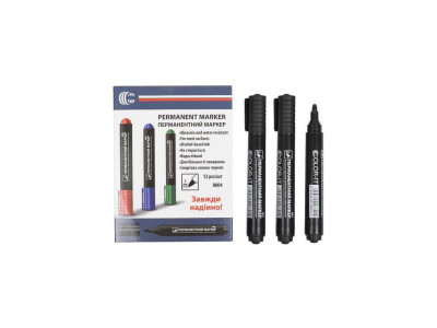 Маркер чорний COLOR-IT 8004(Black) Diamont "C"