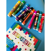 Дитячі крапкові маркери 35509 10 кольорів по 60 мл