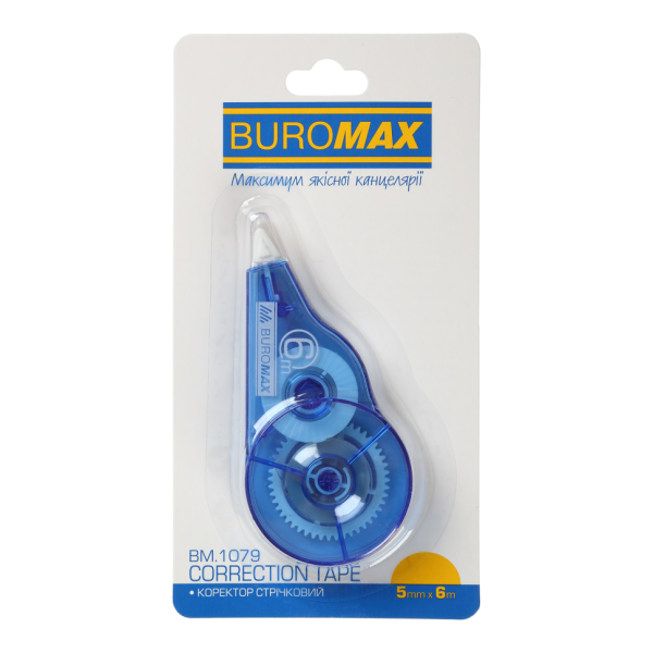 Канцелярський коректор стрічковий BM.1079 розмір 5 мм x 6 м