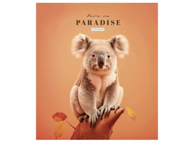 Зошит загальний "Love in paradise" 036-3256L-3 у лінію, 36 аркушів