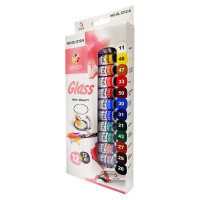 Набір фарб для скла та кераміки DSCN0678 12 мл 12 шт