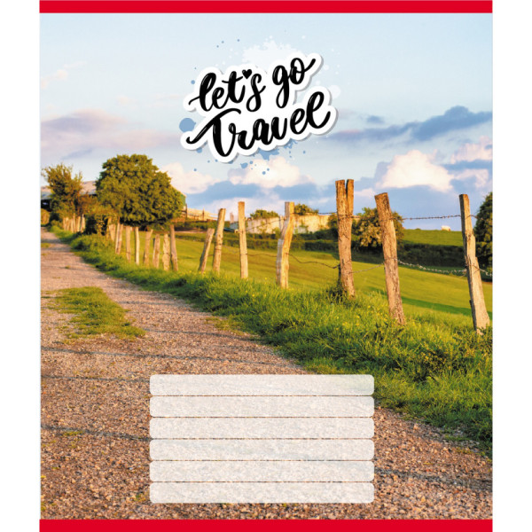 Зошит учнівський "Село" 012-500342K-4 в клітинку 12 аркушів