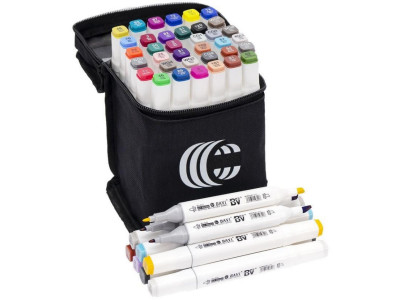 Набір скетч-маркерів BV820-36, 36 кольорів у сумці