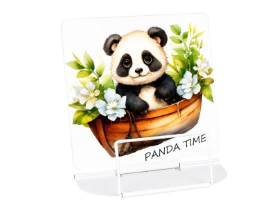 Підставка для книг "Panda time" L8610-3 металева