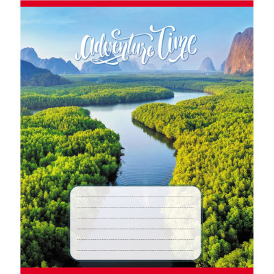 Зошит загальний "Час для подорожі" 060-590430L-4 в лінію 60 аркушів