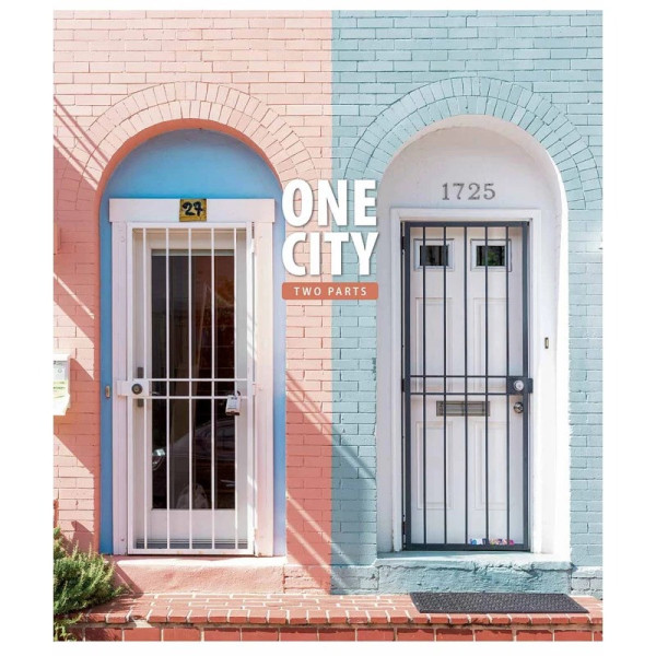 Зошит загальний "One city 2 parts" 080-3137L-2 у лінію 80 аркушів