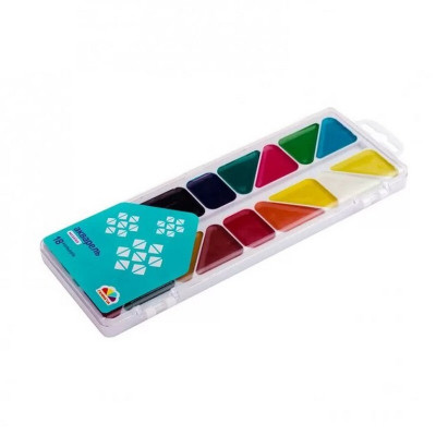 Акварельні фарби 300104 18 кольорів