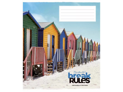 Зошит загальний "Break the rules" 060-3220L-4 в лінію на 60 аркушів