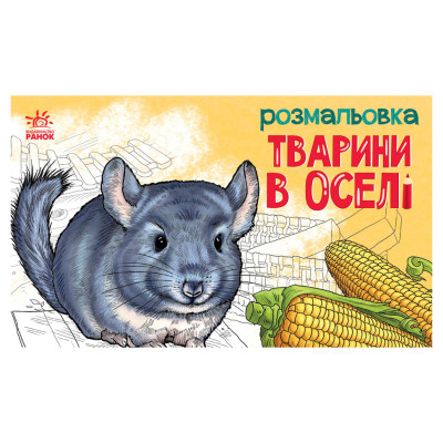 Дитяча розмальовка "Тварини у домі" 583010 16 сторінок Дитяча розмальовка "Тварини у домі" 583010 16 сторінок