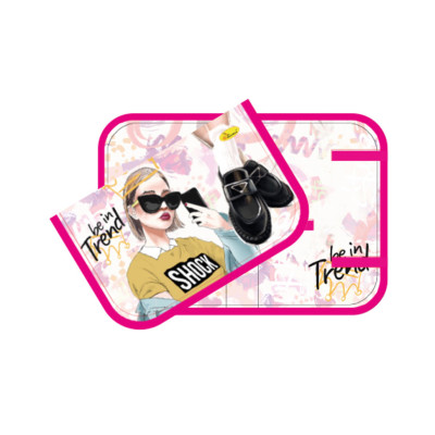 Пенал для школяра АП-1003 19х10 см Trend