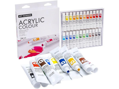 Набір акрилових фарб "Art Ranger Acryliс" EA2412 12 мл 24 кольори