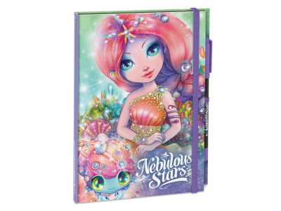 Блокнот чорні аркуші Делюкс Коралія Nebulous Stars 11583-3 з ручкою