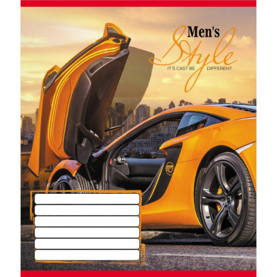 Зошит учнівський "Розваги" 036-570199L-5 в лінію 36 аркушів