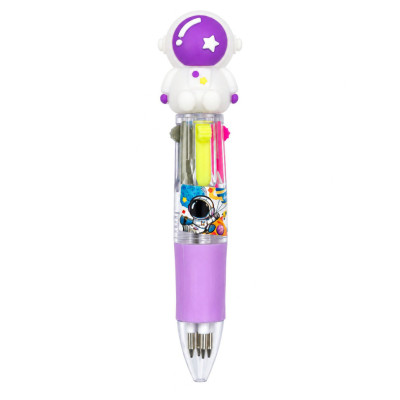 Автоматична кулькова міні ручка "Космос" 881-1SP(Violet) 4 кольори