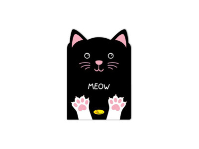 Дитячий блокнот з вушками "Meow" Апельсин АП-1803-02 24 сторінки Дитячий блокнот з вушками "Meow" Апельсин АП-1803-02 24 сторінки