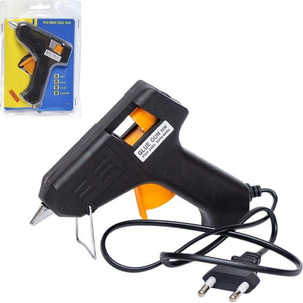 Пістолет для сухого клею "Glue Gun" JQ2032-20W D-07 см чорний