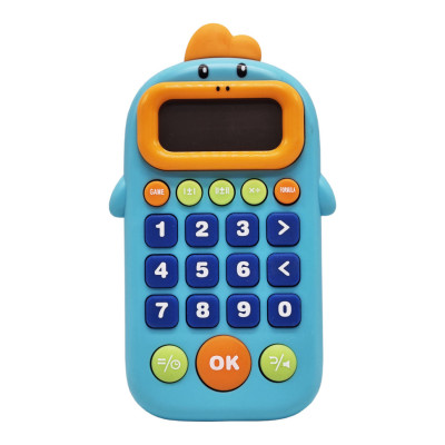 Калькулятор розвиваючий 99-7(Blue) зі звуком, англійська озвучка