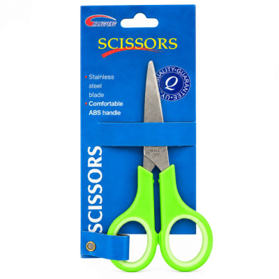 Канцелярські ножиці №5 Scissors "C" 89466(Green) 13 см