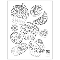 Заспокійлива розфарбовка "Все у візерунках" 11418 16 сторінок