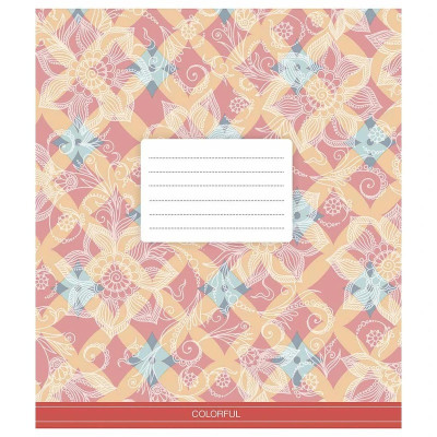 Зошит учнівський "Сolor mania" 024-3386L-4 в лінію 24 аркушів