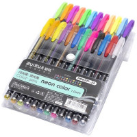 Набір гелевих ручок "Neon color" HG6107-24 24 кольори