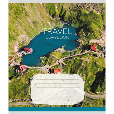 Зошит учнівський "Острови" 036-570175K-1 в клітинку 36 аркушів