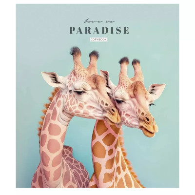 Зошит загальний "Love in paradise" 036-3256L-4 у лінію, 36 аркушів