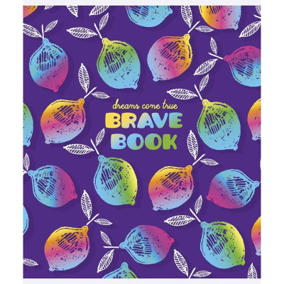 Зошит учнівський "Brave book" 024-3022L-2 у лінію 24 аркушів