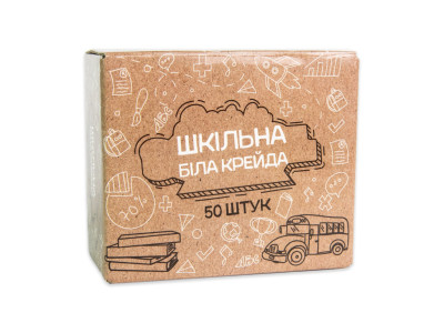 Великий набір "Шкільна крейда" 50133 в наборі 50 штук
