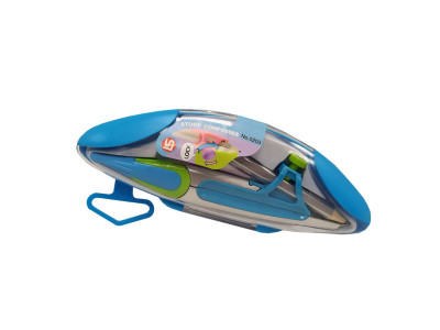 Циркуль 203 пластик Синій