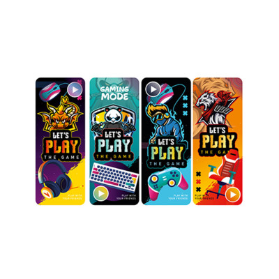 Набір ламінованих закладок для книг АП-0902 4 шт Вид 2