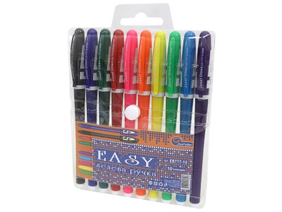 Набір гелевих ручок EB777-10 в наборі 10 кольорів