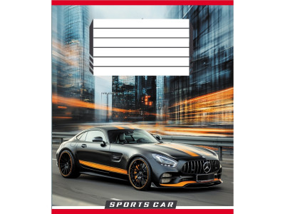 Зошит учнівський "На швидкості світла" 036-570250K-1 в клітинку 36 аркушів