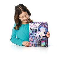 Набір для творчості Скетчбук: Екліпсія-чорні аркуші Nebulous Stars 11121 8 ручок