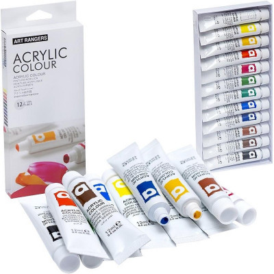 Набір акрилових фарб "Art Rangers Acrylic" PA31.12012 12 мл 12 кольорів