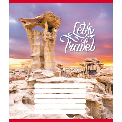 Зошит учнівський "У подорож" 024-550276K-5 в клітинку 24 аркуші