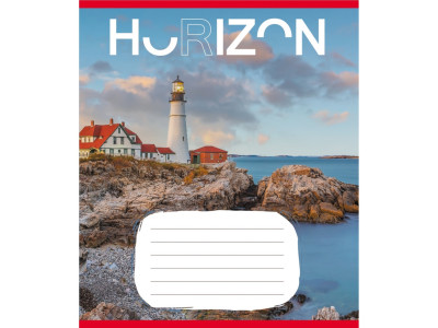 Зошит загальний "Горизонт" 096-640014L-2 в лінію 96 аркушів