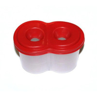 Склянка-непроливайка "КіП" №2 NSP2 пластик подвійна