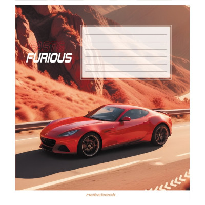 Зошит загальний "В пустелі" 060-590423K-5 в клітинку 60 аркушів