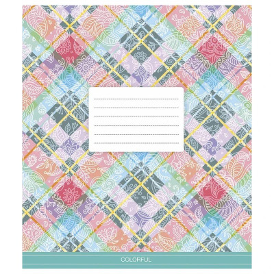 Зошит учнівський "Сolor mania" 024-3386L-5 в лінію 24 аркушів