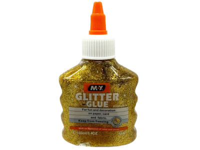 Клей декоративний "Металік Glitter" DSCN4619(Gold) 100 мл