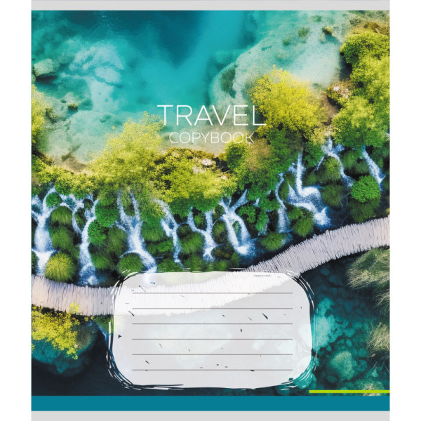 Зошит учнівський "Острови" 036-570175K-2 в клітинку 36 аркушів