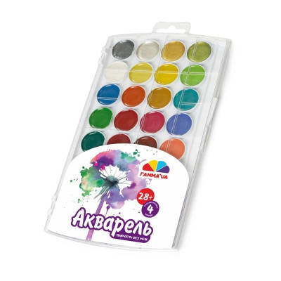 Акварель суха "Творчість" 400114 32 кольори