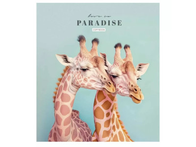 Зошит загальний "Love in paradise" 036-3256L-4 у лінію 36 аркушів Зошит загальний "Love in paradise" 036-3256L-4 у лінію 36 аркушів