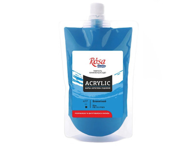 Фарба акрилова Блакитна 323200417 (код 417) 200 мл